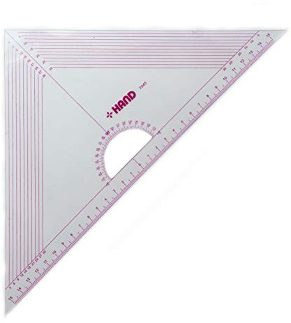HAND Set Square Ruler 30cm