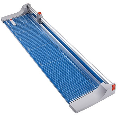 Dahle 448 Papierschneider (bis DIN A0, 20 Blatt Schneidleistung) 1300 mm, blau