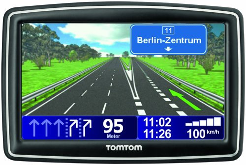 TomTom XXL IQ Routes Europe Traffic Navigationssystem inkl. TMC (12,7 cm (5 Zoll) Display, 42 Länderkarten, Fahrspurassistent, Text-to-Speech)