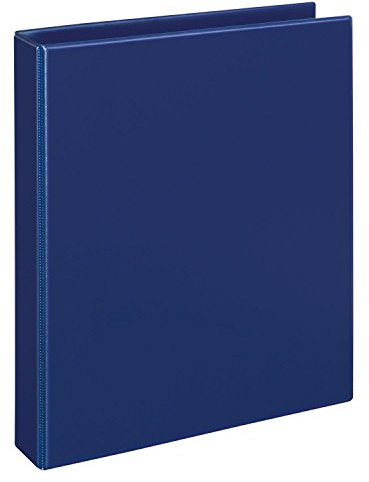 VELOFLEX 4143050 - Ringbuch Comfort DIN A4, Ordner, Ringordner, Hefter, 4-Ring-Mechanik, 25mm, PVC, blau, 1 Stück