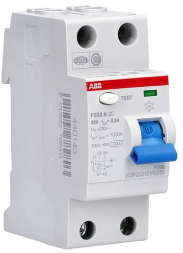 ABB F202 A 25A 300MA INTERR.DIFFERENZ. PURO 2P