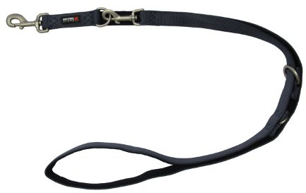 Wolters Cat&Dog Professional Comfort 63252 Führleine Gr.XL 200cm x 25mm graphit/schwarz