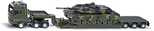 SIKU 1:55 Low Loader with Battle Tank