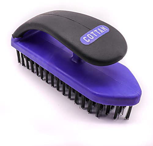 COTTAM Steel Wire Hand Block Heavy Duty | Wire Scrubber | Heavy Duty Wire Brush | Wire Scrubbing Brush for Rust Removal & Paint Removal | Wire Brush for Cleaning