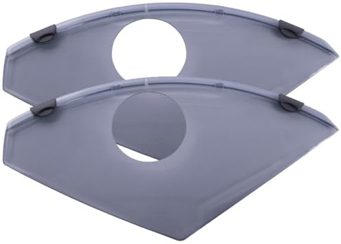 Hesling Secura Mantelschoner Grau/Transparent Einheitsgröße