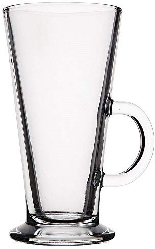 Lot de 2 verres avec poignée RAYANDIRECT à latte macchiato de Pasabahce