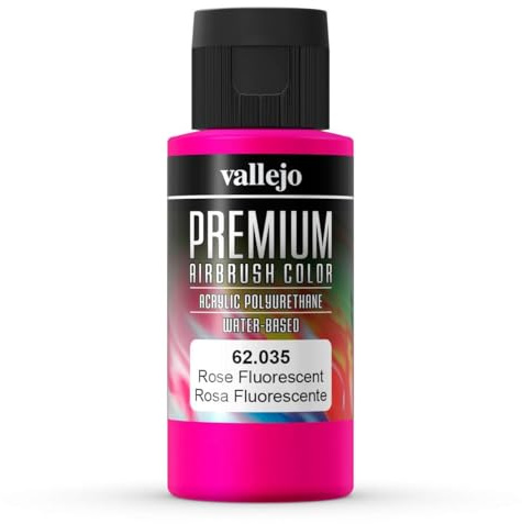 AV Premium Airbrush Paint : 60ml : 035 : Rose Fluorescent