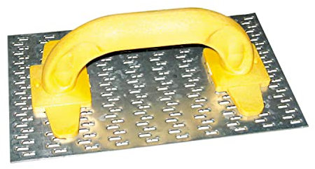 MAURER 2300380 Rascador Mortero Profesional 250x145 Mango Fibra, Multicolor