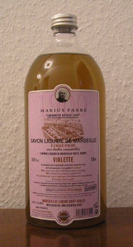 Savon liquide de Marseille 1l violette 1900