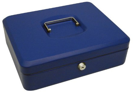 Pavo 8011773 Caissette à monnaie 30 cm Bleu