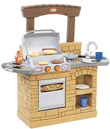 Little Tikes Cook 'n Play Outdoor BBQ , Brown