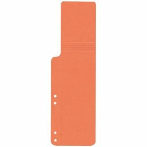 Connect Aktenschwänze 100x320mm 320g/qm 4-fach gelocht VE=100 Stück blau