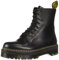 Dr. Martens Jadon Black Polished Smooth, Unisex-Erwachsene Stiefel, Schwarz (Black), 44 EU