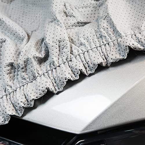 SOFTGARAGE Vollgarage Basic 3-lagig lichtgrau Indoor Outdoor atmungsaktiv wasserabweisend Car Cover Ganzgarage Autoplane Autoabdeckung Artikel 103010-5013300