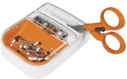 Fiskars 159920-1001 Detail Scissors/Seam Ripper Combo with Multi Purpose Organizer