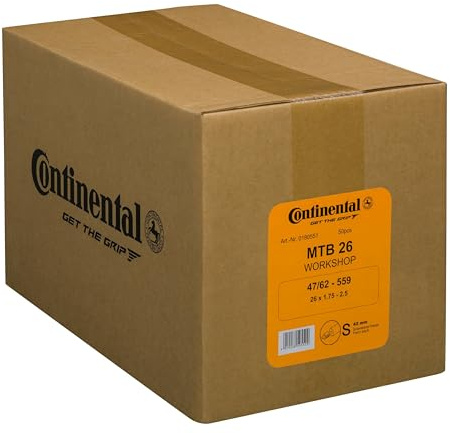 Continental Tubo flessibile MTB 26 werkstattv. 1Kt/50 Unisex Tubo flessibile Grigio 42mm