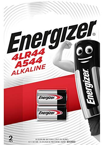 Energzer Pile 4LR44 A544 Batterie Alcaline 6V - 0 Mercurio - 3 anni di conservazione