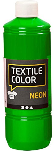 Creativ Company Textile Color, vert fluo, 500 ml