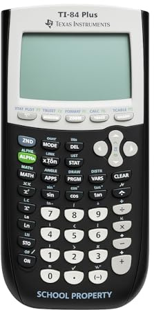 Texas Instruments TI 84 Plus Graphics Calculator