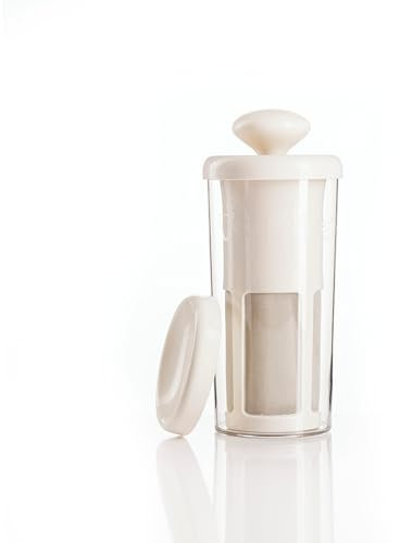 Vegan Milker CLASSIC, filtre passoire multifonction - lait végétal maison, tofu birman, etc. Émulsion maximale. 1 litre en 1 minute. Ebook recettes