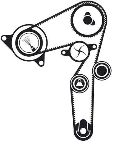 SKF VKMC 02179 Kit de Distribución con Bomba de Agua