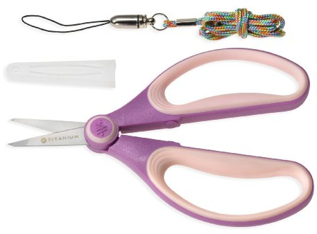 Westcott Titanium Precision Scissors, 6-Inch, Violet