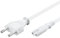 Goobay 96035 - Cable de alimentación 1,8 m, Blanco