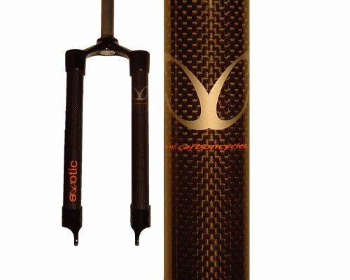 Exotic Carbon Starre Fahrradgabel für 24 Zoll Rad, schmale Scheibenbremse, spezifisch, 61 cm