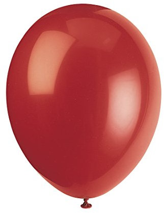 Cherry Red Premium Latex Balloons (30cm) Pack of 50 - Vibrant Party Decorations for Birthdays, Weddings, and Events