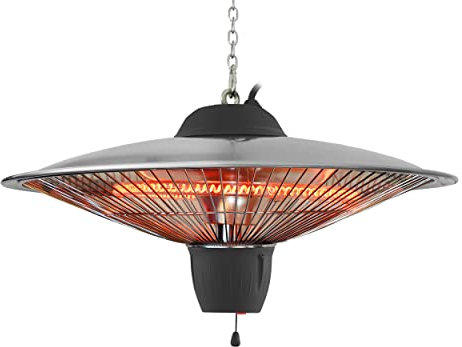 Chauffage de toit de terrasse Koll Living 3101-000 - 1500 W - 2 positions réglables - Chauffage infrarouge