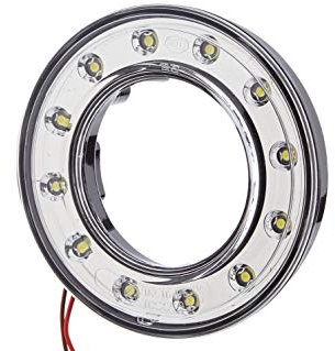 HELLA 2PF 008 405-051 Positionsleuchte - Begrenzungsleuchte - Anhänger - Wohnwagen - LED - 24V - Einbau/Schraubanschluss - ECE - Kabel: 160mm - Stecker: offene Kabelenden - Fahrzeugfront