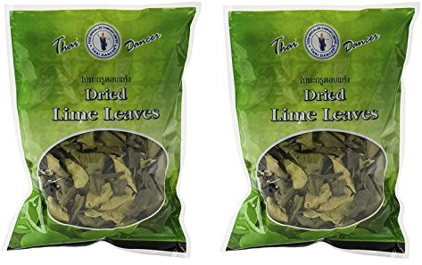Thai Dancer - Hojas de lima secas de kaffir (2 unidades, 25 g)