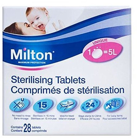 Milton Sterilising Tablets - 28 Tablets