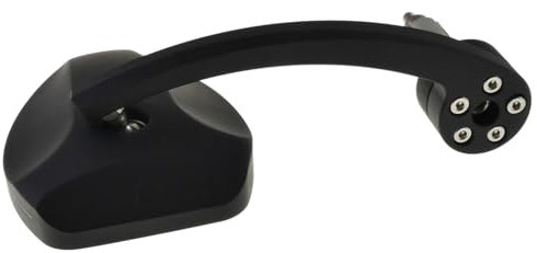 HIGHSIDER Lenkerendenspiegel FERRARA 2 EVO schwarz eloxiert, 120 x 85 x 24 mm, andere