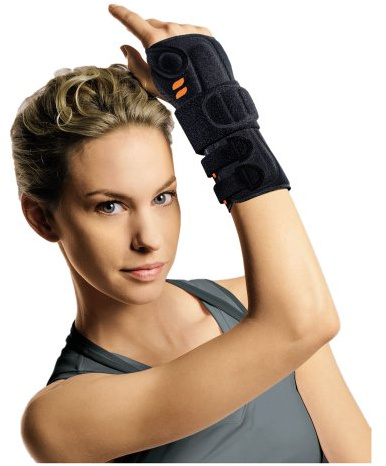 Manu-HIT Handgelenkorth.Links Größe S 07035 Schwarz