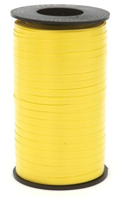 Berwick Splendorette Crimped Curling Ribbon, 3/16-Inch Wide by 500-Yard Spool, Daffodil