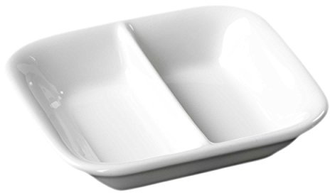 Ritzenhoff & Breker 32468 Gusto Dip Cabaret - Cuenco para Aperitivos (Porcelana, 9 cm), Color Blanco
