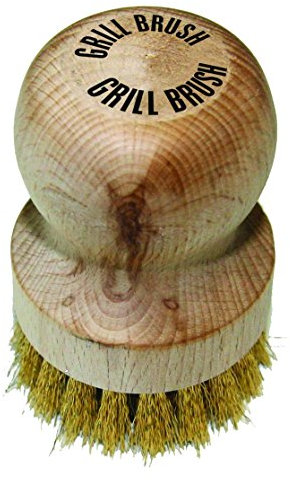 Eddingtons 410009 Grill Brush with Brass Bristles, Gold