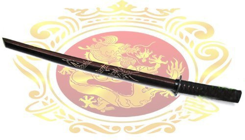 Bokken Holz Übungs - Schwert Drache-Motive Handgeschnitzt f002