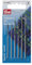 Prym 124662 Aiguilles à repriser Courtes, No. 5/0-1/0, Assorties, Silver