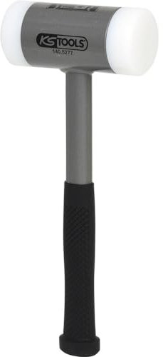 KS Tools 140.5277 - Martillo suave, sin contragolpe, peso de la cabeza 1670 g (tamaño: 335 mm)