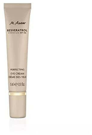 M. Asam Resveratrol Premium NT50 Perfecting Eye Cream (15ml) – Anti Aging Augencreme mit Resveratrol & Hyaluron glättet Augenfältchen, Straffende Augenpflege