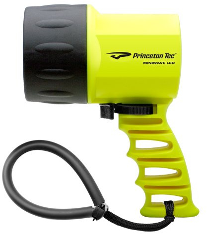 Princeton Tec Miniwave LED Diving Lamp (Neon Yellow)