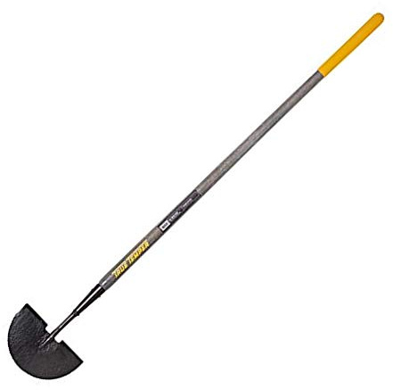 True Temper 2812100 Half-Moon Step Edger, 9-Inch, Steel with Hardwood Handle/Comfort Grip