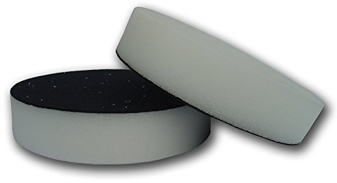 Set économique 2 x éponge de polissage Soft professionnelle pour machine auto-agrippant 180 mm Voiture parfaite polir Kit de polissage