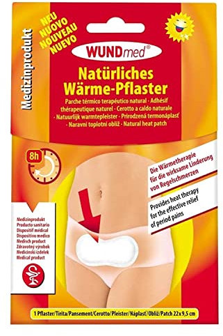 Wundmed Natürliches Wärmepflaster zur wirksamen Linderung bei Regelschmerzen - Medizinprodukt (1)