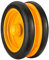 Henrys A00030-1213 Yo- Yo Tiger Snake Ø 61 mm, B 27 mm, 50 g, schw./orange (farblich sortiert)