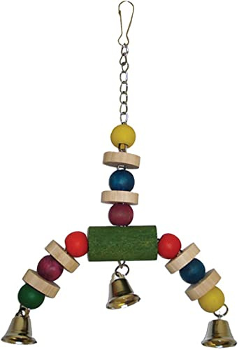 happypet The Bird House, Jingler Wood Bird Toy