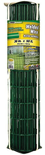 YARDGARD 308357A 36 inch by 50 foot 14 gauge 2 inch by 4 inch mesh PVC welded wire
