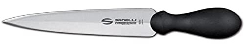 Ambrogio Sanelli - Supra - Coltello Grana Lancia Milano, Ideale per Grana e Parmigiano. Manico Ergonomico in Polipropilene. Lama: Liscia, in Acciaio Inox. Cm: 15